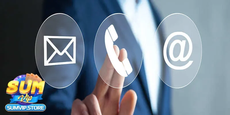 Thông tin liên hệ Sumvip cho người chơi cần giải đáp thắc mắc nhanh chóng